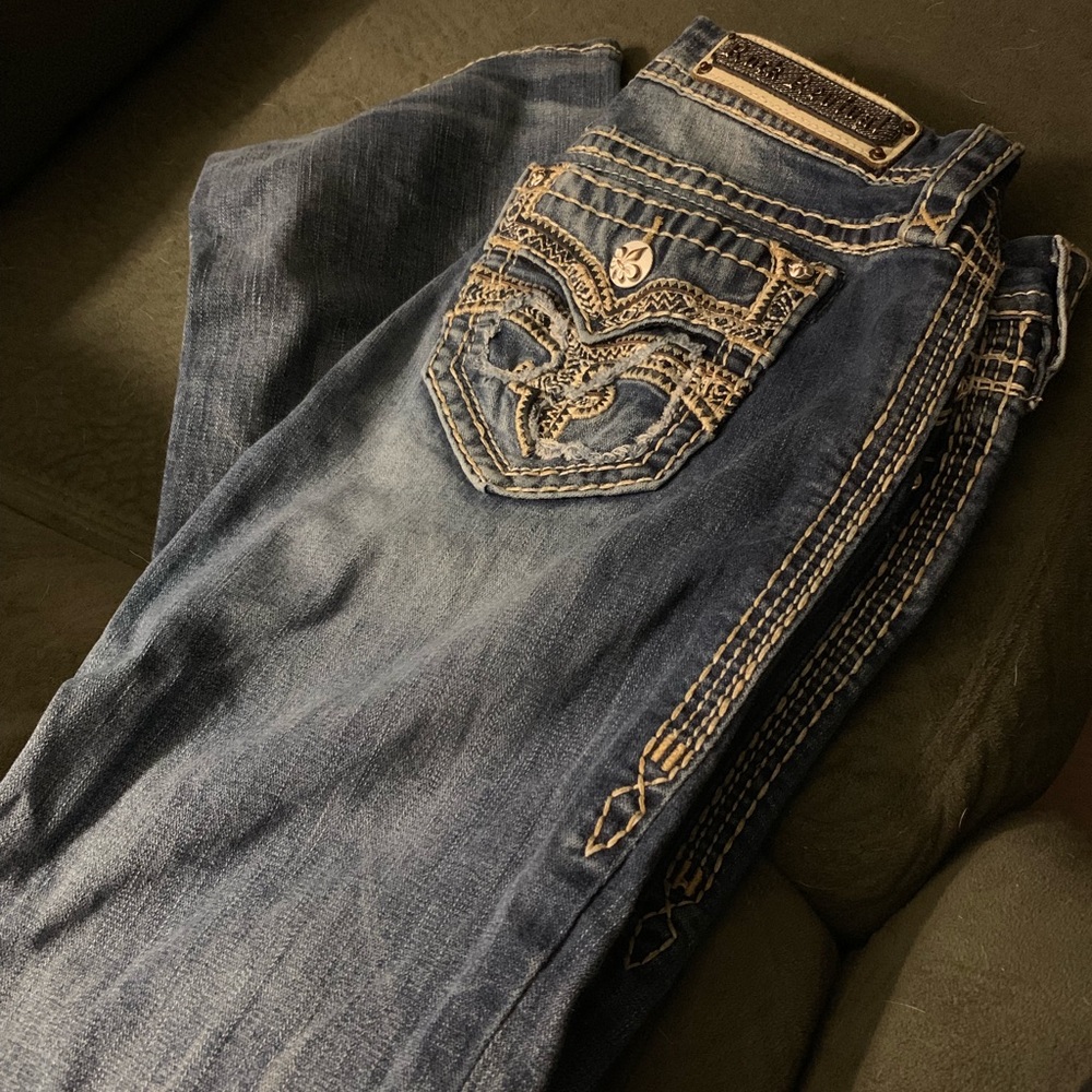 Rock Revivals worn once.